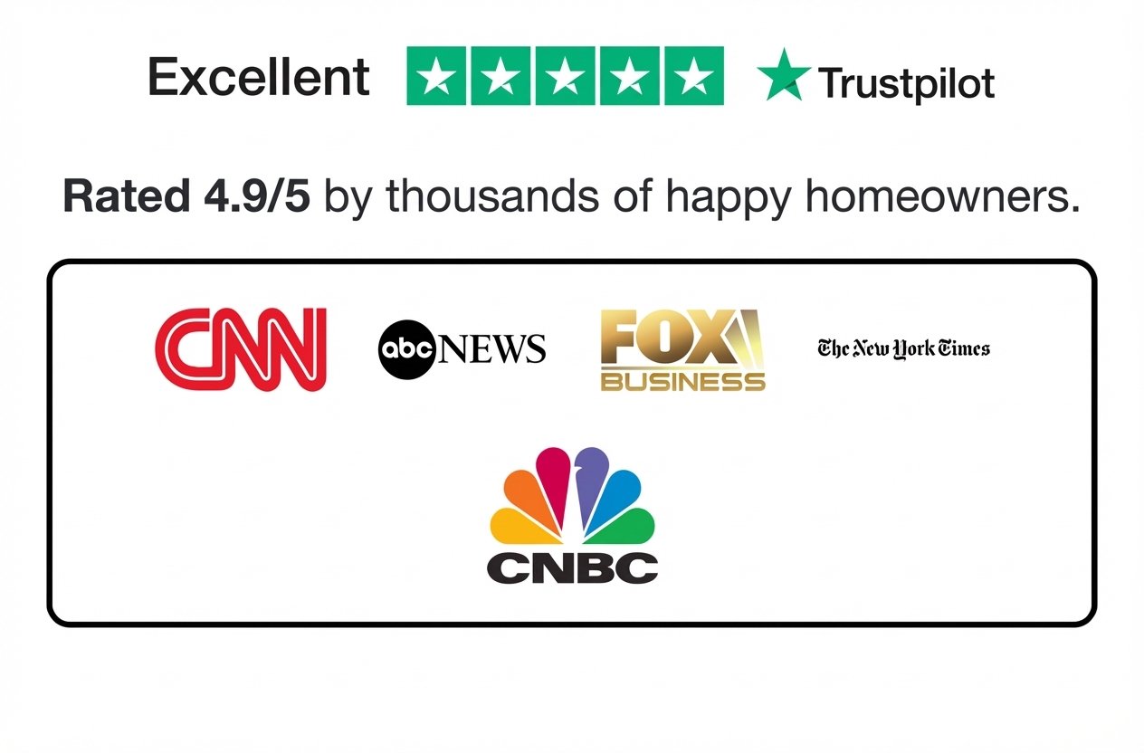 Rated 4.9/5 by thousands of happy homeowners